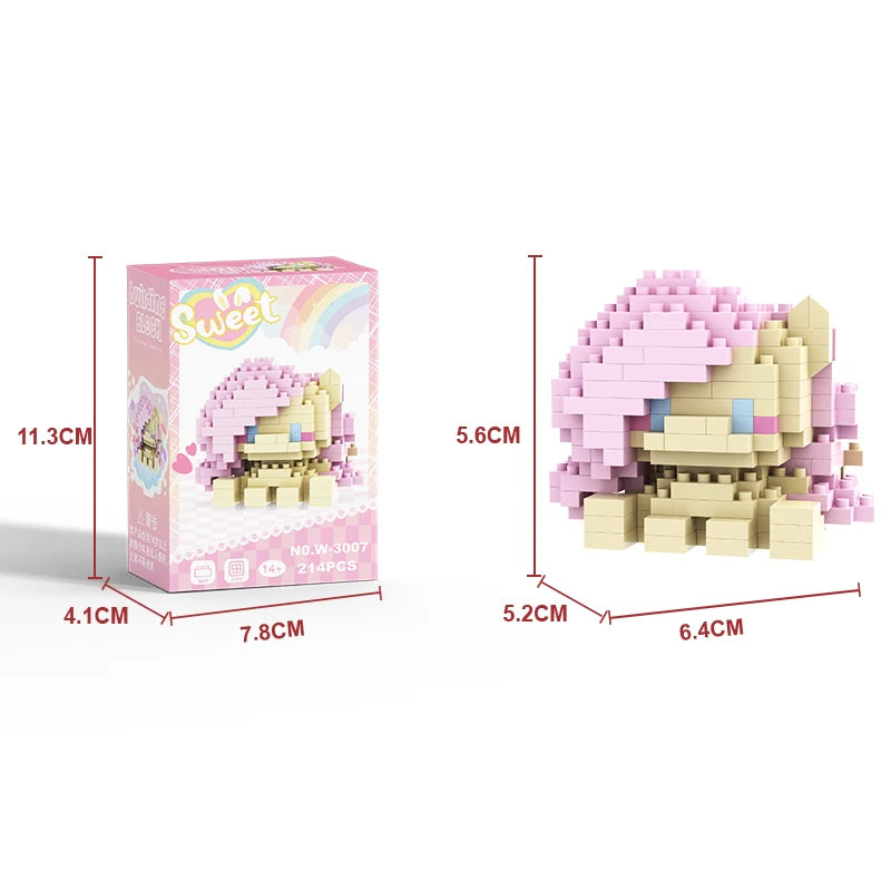 My Little Pony Building Blocks Lega Equestria Girls Figure Twilight Sparkle Building Blocks Cartoon Character Toys For Children
