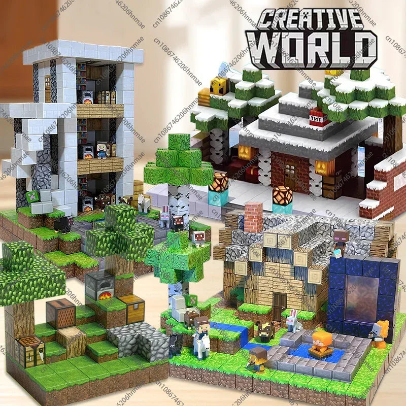 IMPRESSIVE Magnetic Creative World Blocks