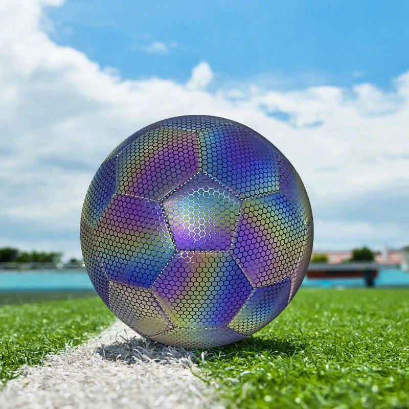 ReflectaBall, Luminous Colorful Soccer Ball For Indoor And Outdoor Training