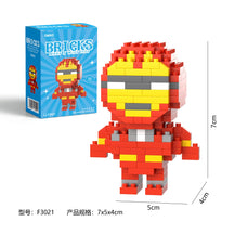 Disney Marval Legends lega Deadpool Spider Man Building Blocks Iron Man Cartoon Character building block Toys For Children Gifts