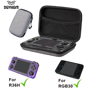 BOYHOM Professional EVA Carrying Case for R36H/R36PLUS/RGB30 - Water-Resistant Console Protector with Storage Pockets