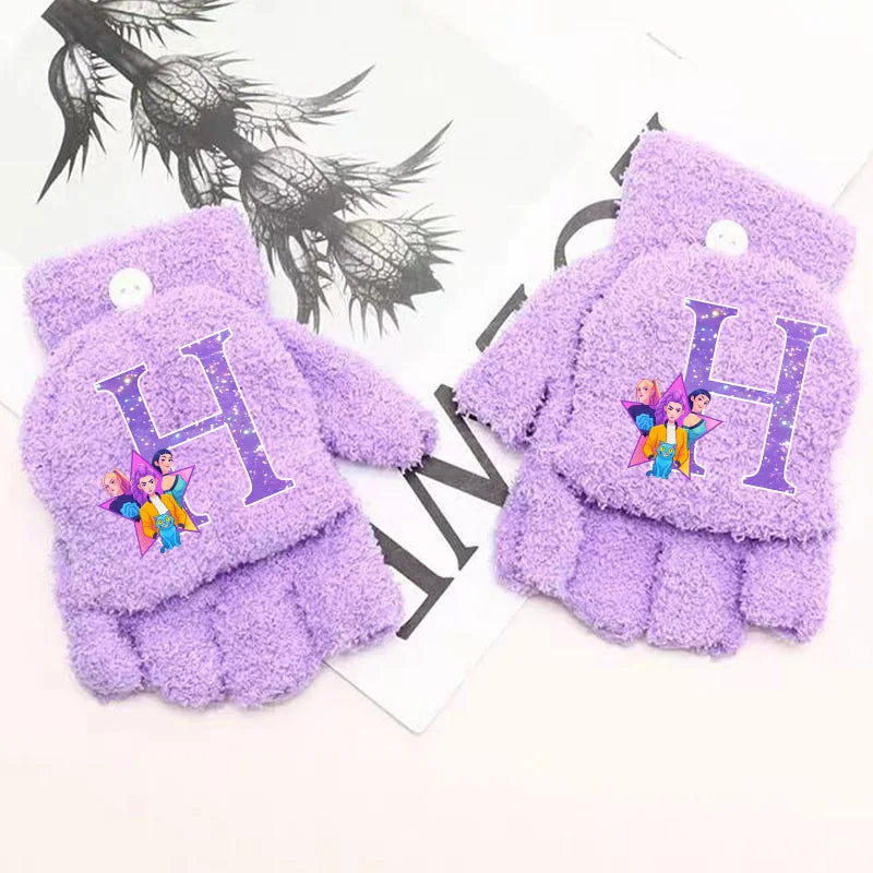 K-POP HUNTRIX LetterFlip Gloves
