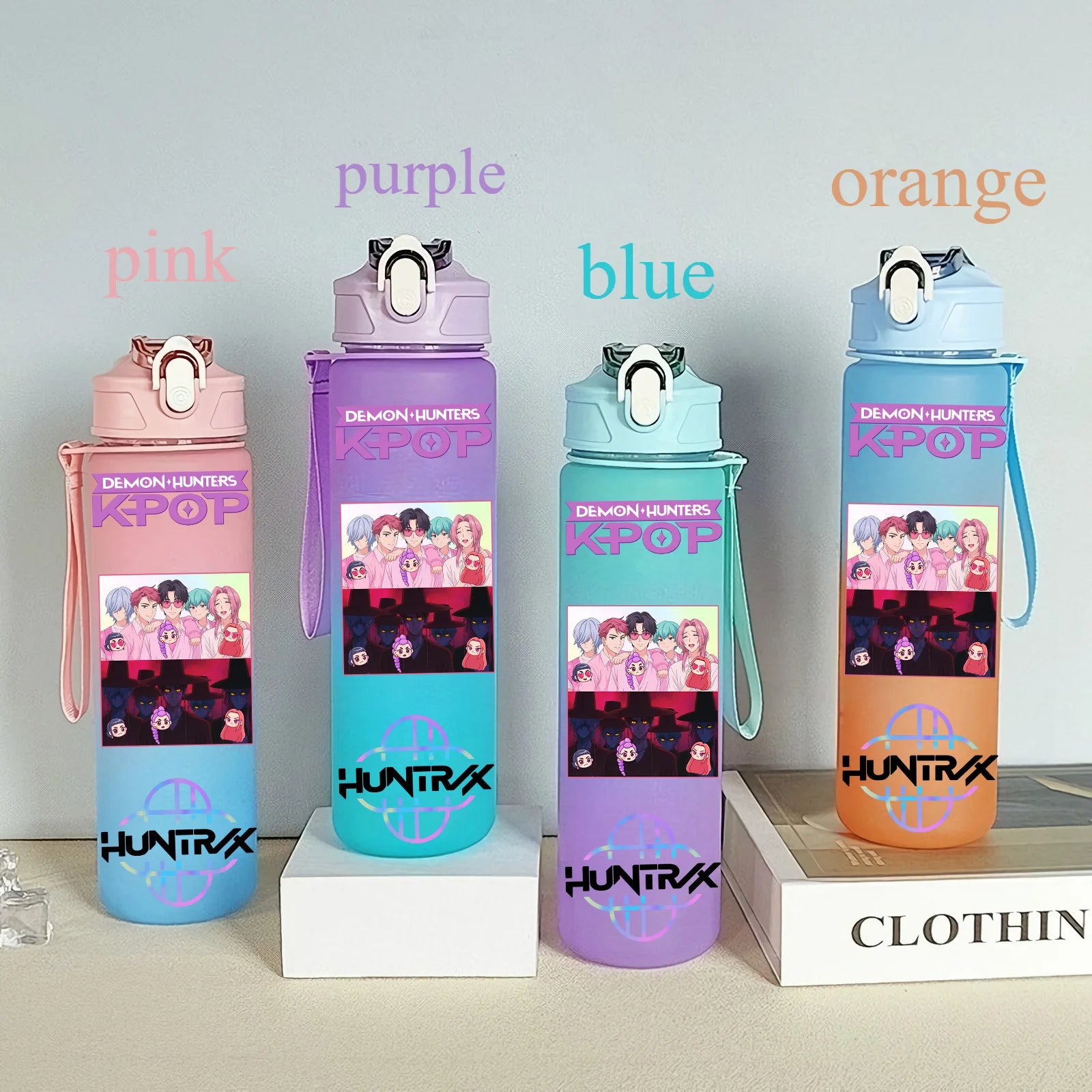 750ML  Kpop Plastic Water Cup