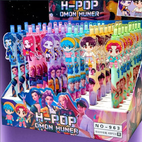 KPop Demon Hunters Huntrix Black Gel Pen