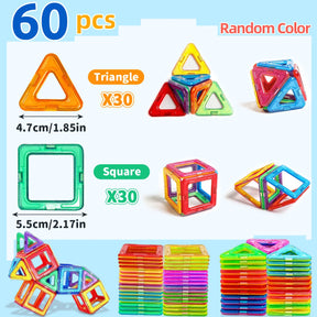 Magnetic Building Blocks DIY Magnets Toys medium size STEM Toys Construction Toys Learning Educational Magnet Toys