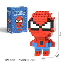 Disney Marval Legends lega Deadpool Spider Man Building Blocks Iron Man Cartoon Character building block Toys For Children Gifts