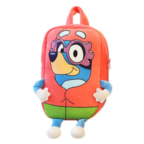 Bluey Plush Bag Bingo Children Backpack Anime Peripherals Muffin Cartoon Dog  Elementary School Schoolbag Toddler Plushies Toys