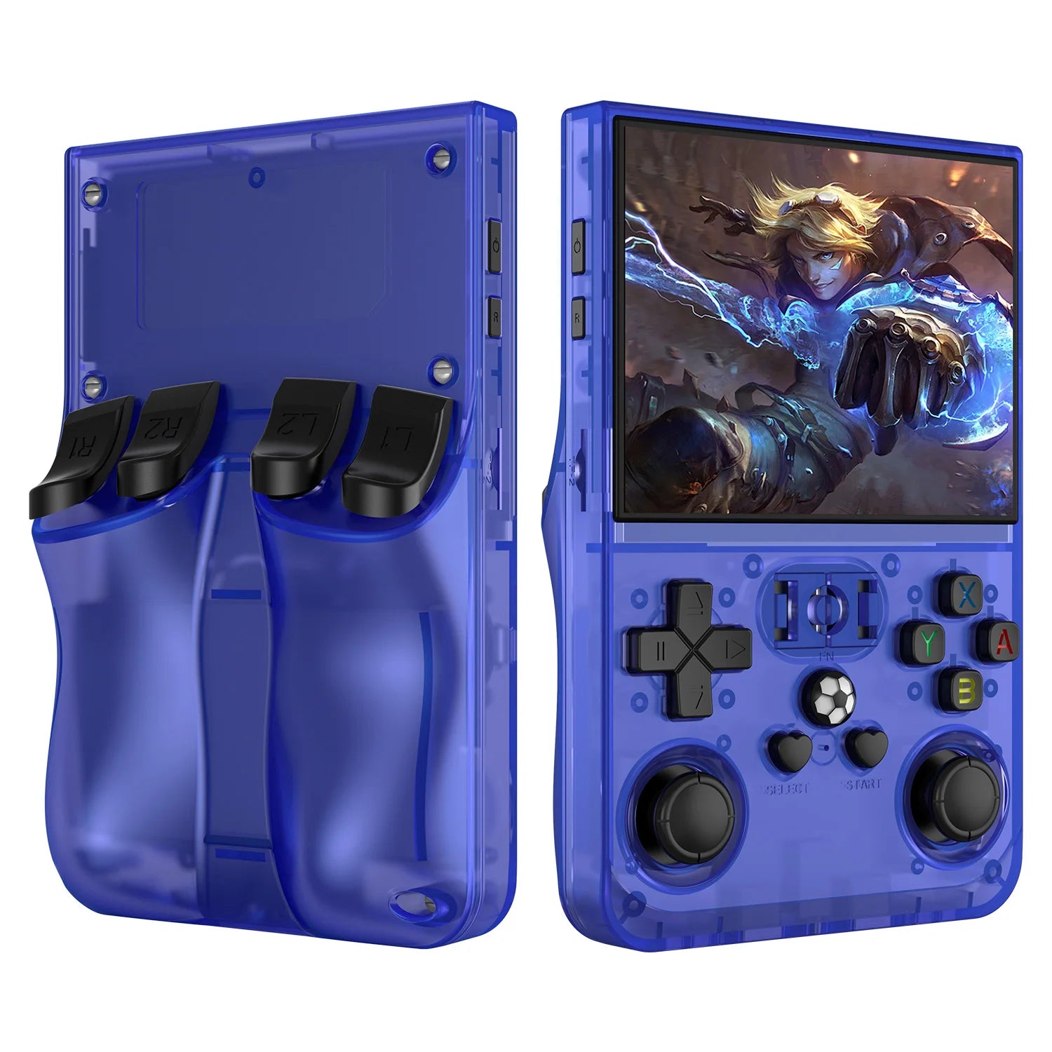 AISLPC R36PRO Retro Handheld: 3.5" IPS, 64/128GB/30000+ Classics Game Linux OS Crisp HD Visuals Expandable 256GB TF Card Support