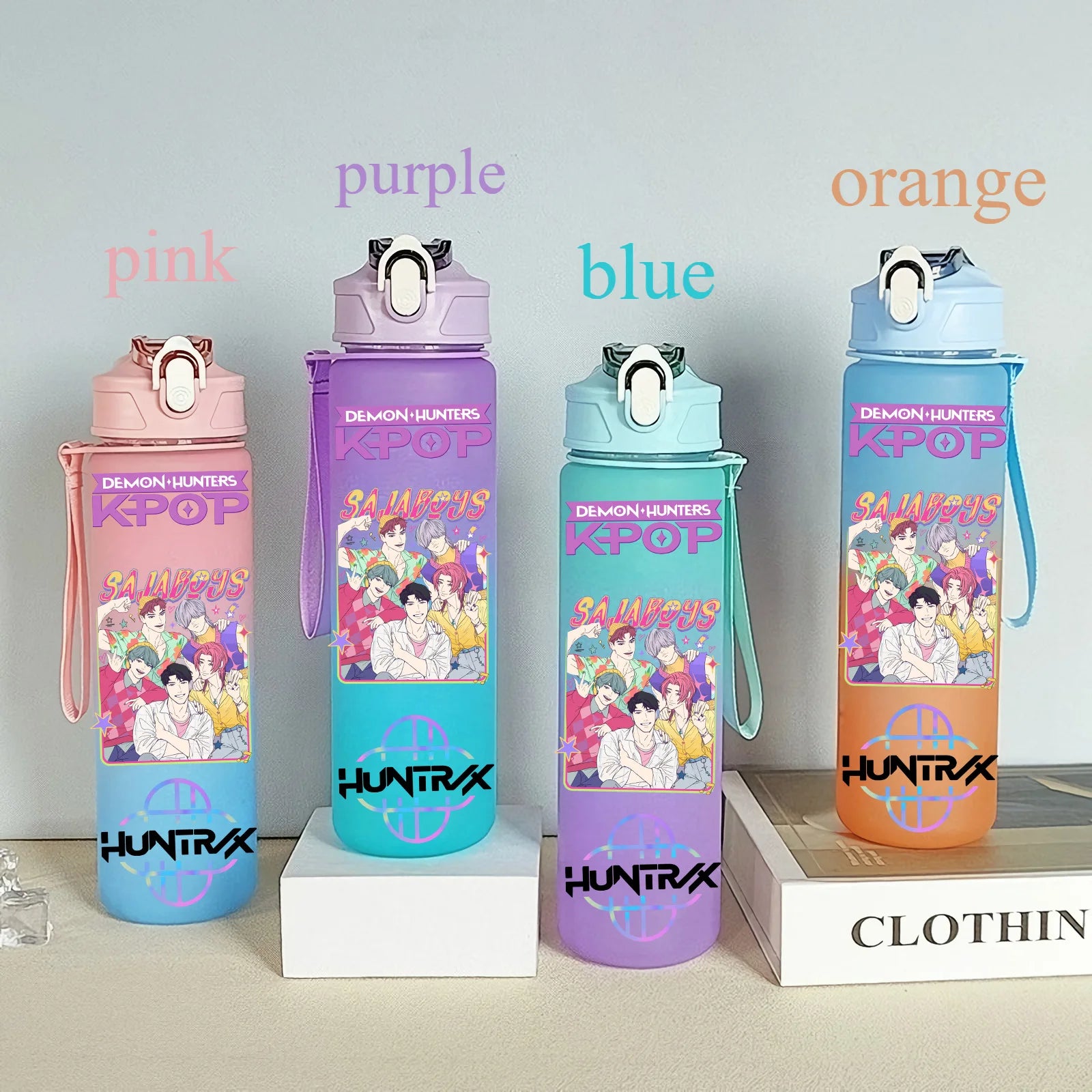 750ML  Kpop Plastic Water Cup