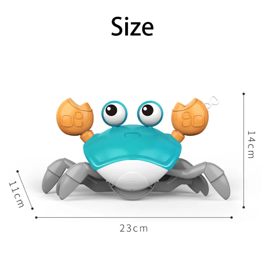 Children's clockwork crab octopus toys can be dragged and swimn