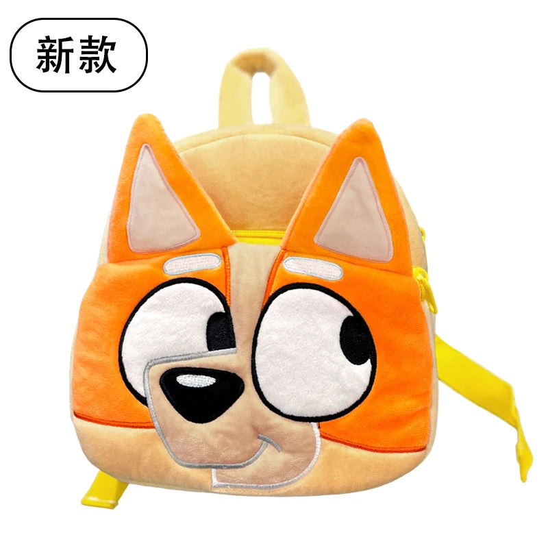 Bluey Plush Bag Bingo Children Backpack Anime Peripherals Muffin Cartoon Dog  Elementary School Schoolbag Toddler Plushies Toys
