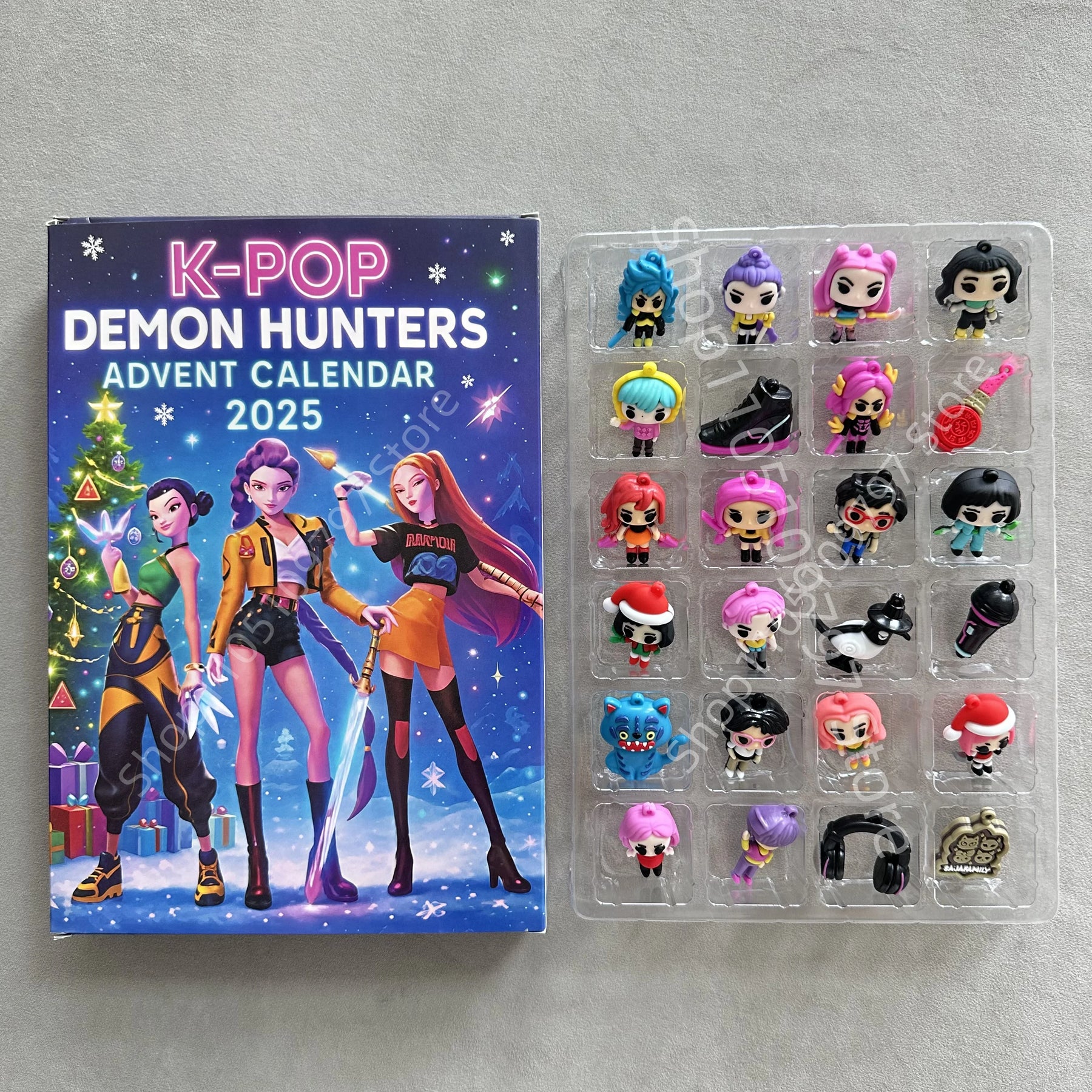 Unique Kpop Demon Hunters Christmas Advent Calendar