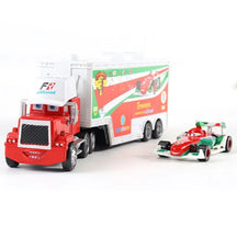 Disney Pixar Cars And Trucks Toy Set The King Cruz Lightning Mcqueen Mike Uncle 1/43 Diecast Model Trucks Toys Gift For Kids