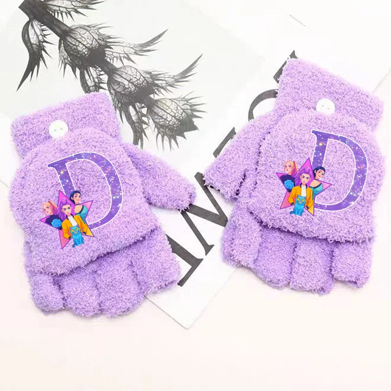 K-POP HUNTRIX LetterFlip Gloves