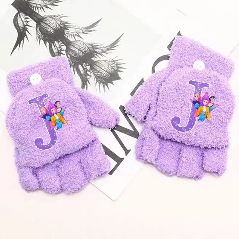K-POP HUNTRIX LetterFlip Gloves