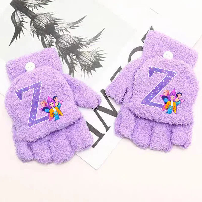 K-POP HUNTRIX LetterFlip Gloves