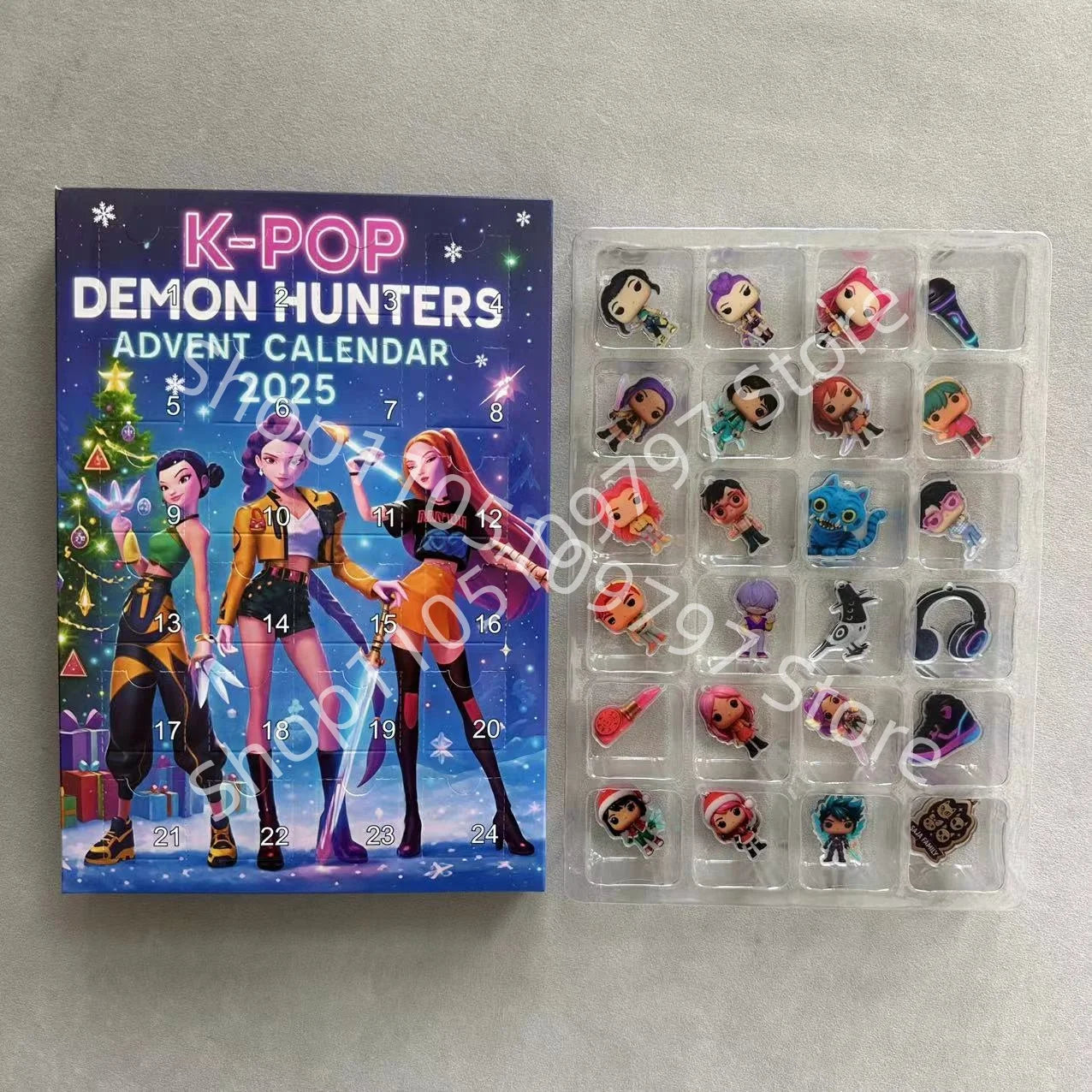 Unique Kpop Demon Hunters Christmas Advent Calendar
