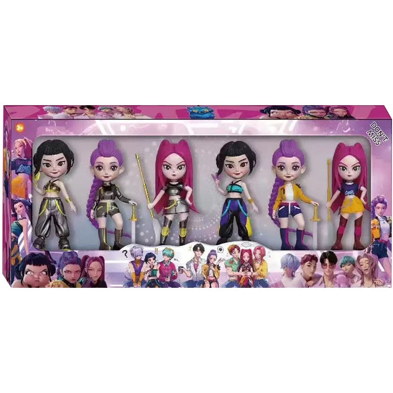 KPop Devil Hunter Doll Vinyl Toy Rumi Mira Zoi Character