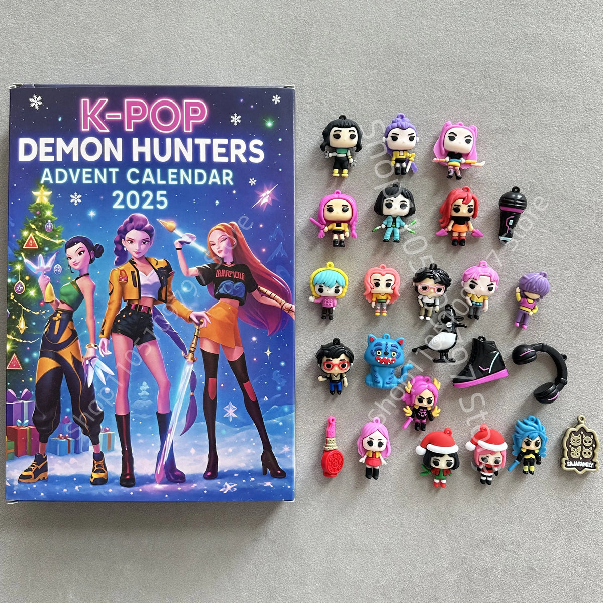 Unique Kpop Demon Hunters Christmas Advent Calendar