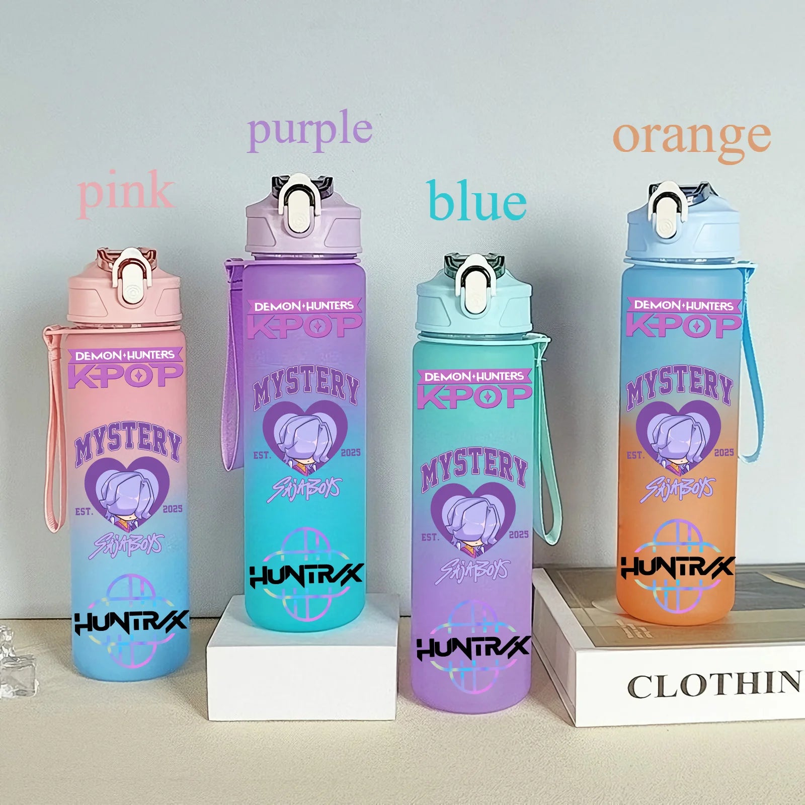 750ML  Kpop Plastic Water Cup