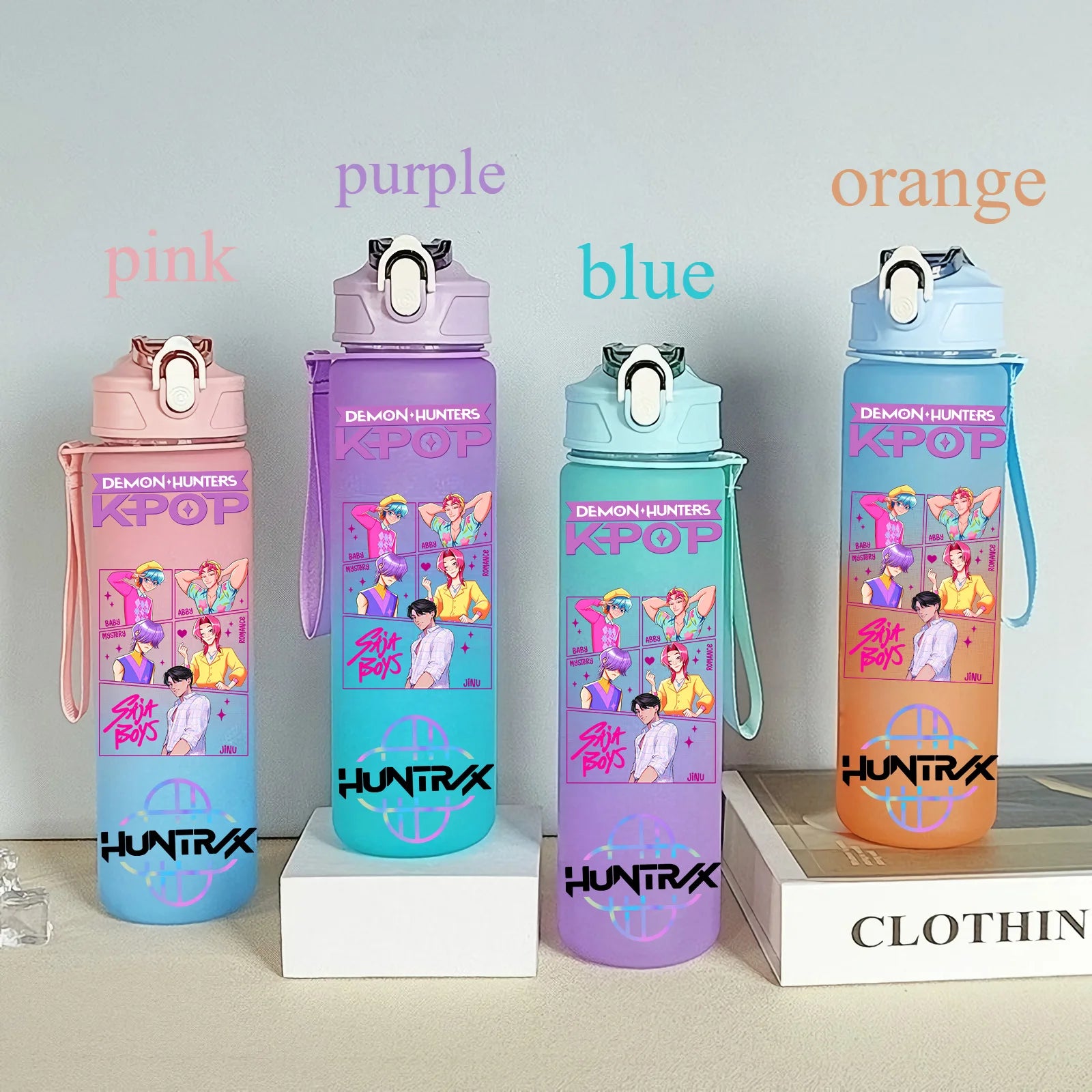 750ML  Kpop Plastic Water Cup