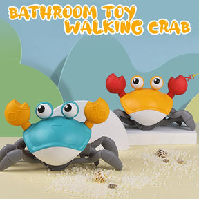 Children's clockwork crab octopus toys can be dragged and swimn