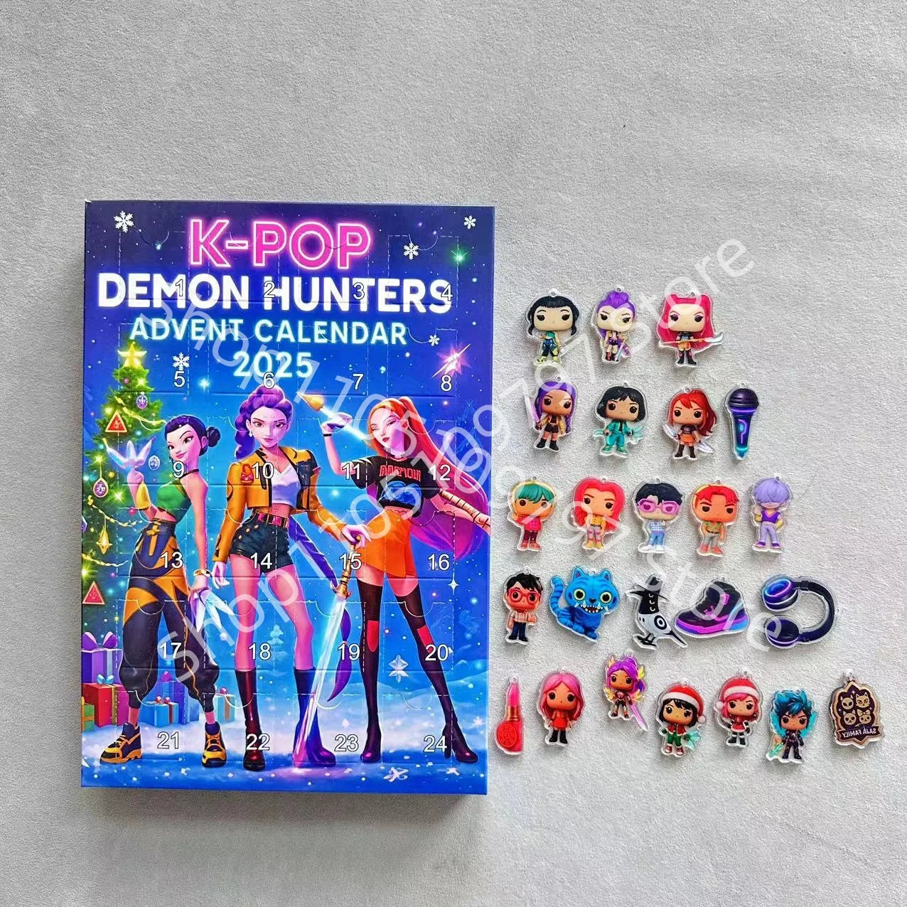 Unique Kpop Demon Hunters Christmas Advent Calendar