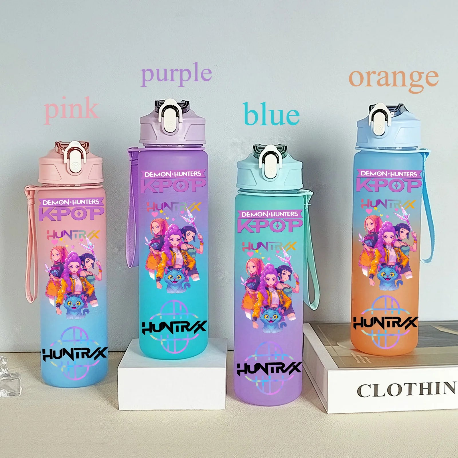 750ML  Kpop Plastic Water Cup