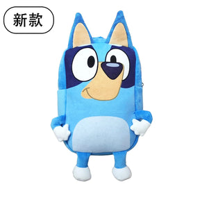Bluey Plush Bag Bingo Children Backpack Anime Peripherals Muffin Cartoon Dog  Elementary School Schoolbag Toddler Plushies Toys