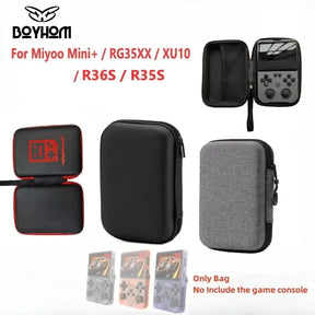 TOP Protect Game Storage Case for Miyoo Mini Plus R36S R35S Portable Storage Console Bag Carry Case for Anbernic RG35XX Plus