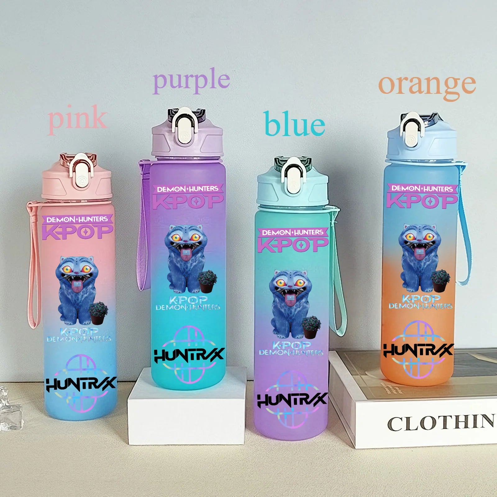 750ML  Kpop Plastic Water Cup