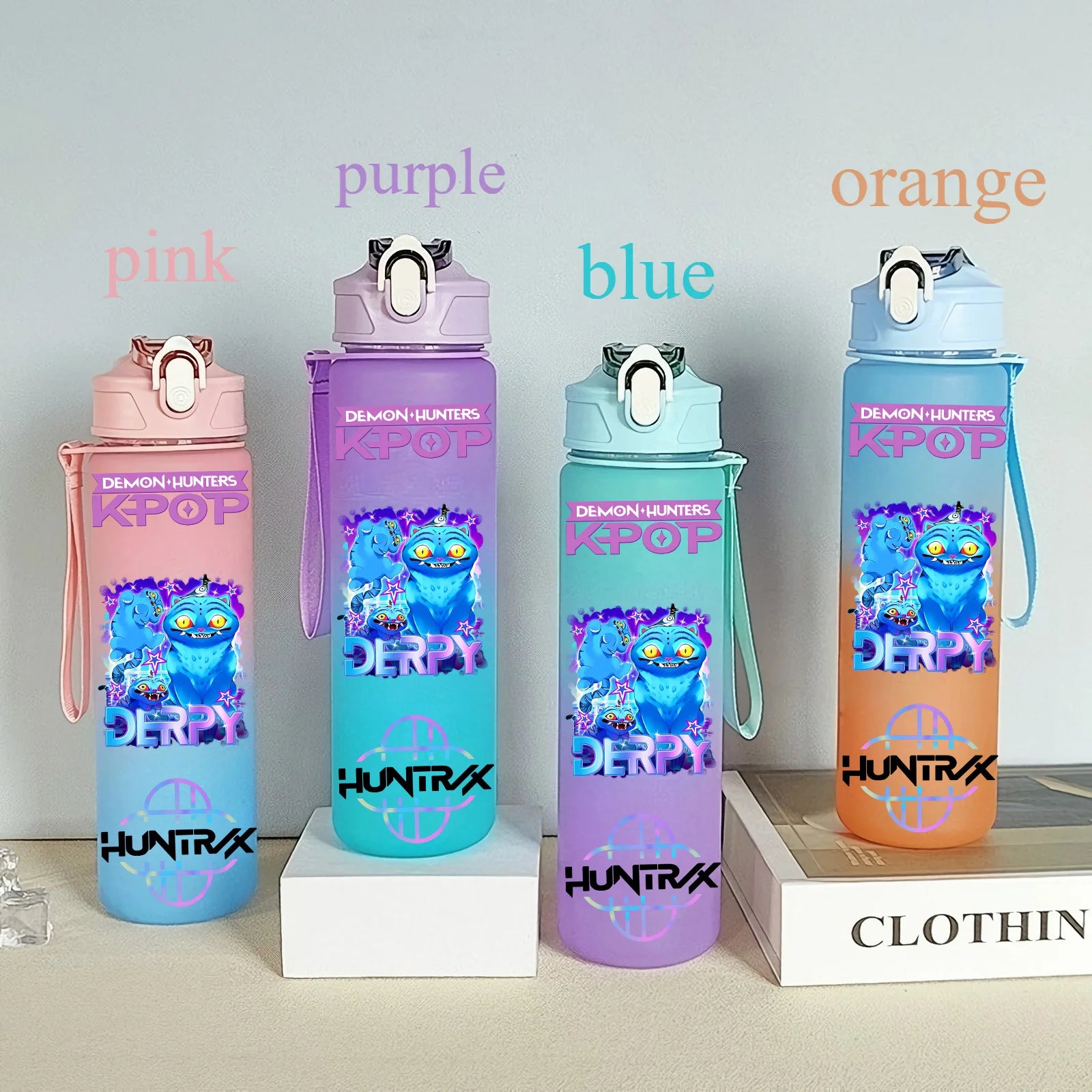 750ML  Kpop Plastic Water Cup