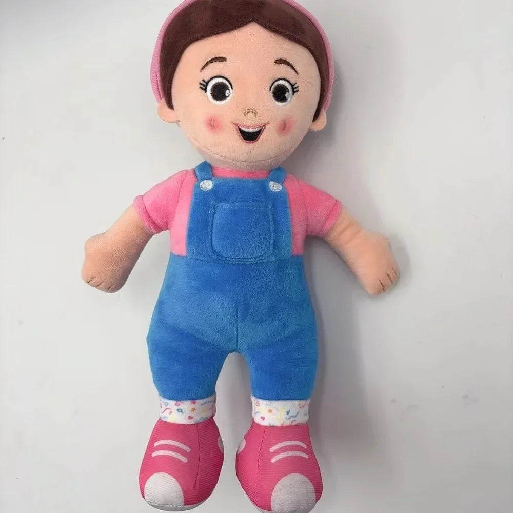Ms Rachel Speak&Sing Doll Soft Stuffed Music Toy Cute Interactive Toy Cartoon Style Rag Doll Boys Girls Birthday Gift