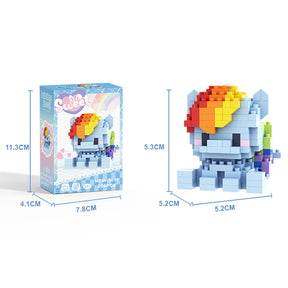 My Little Pony Building Blocks Lega Equestria Girls Figure Twilight Sparkle Building Blocks  Cartoon Character Toys For Children