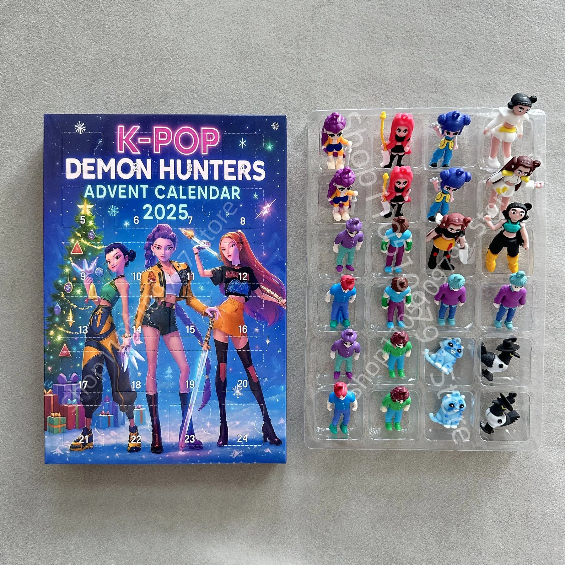 Unique Kpop Demon Hunters Christmas Advent Calendar