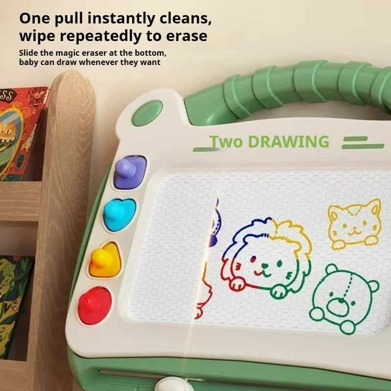 Children Magnetic Drawing Board WordPad Baby Color Graffiti Board Drawing Tool Art Educational Montessori Toy Kids Xmas Gifts