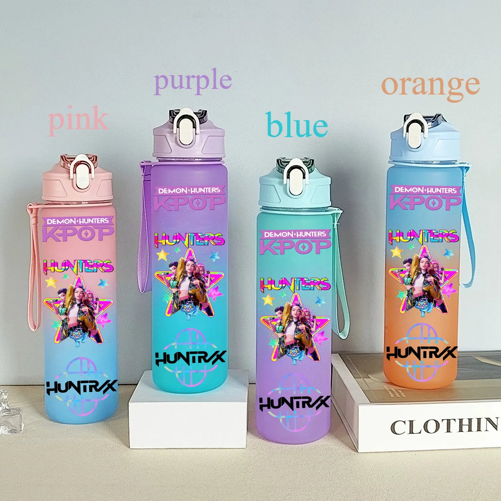 750ML  Kpop Plastic Water Cup