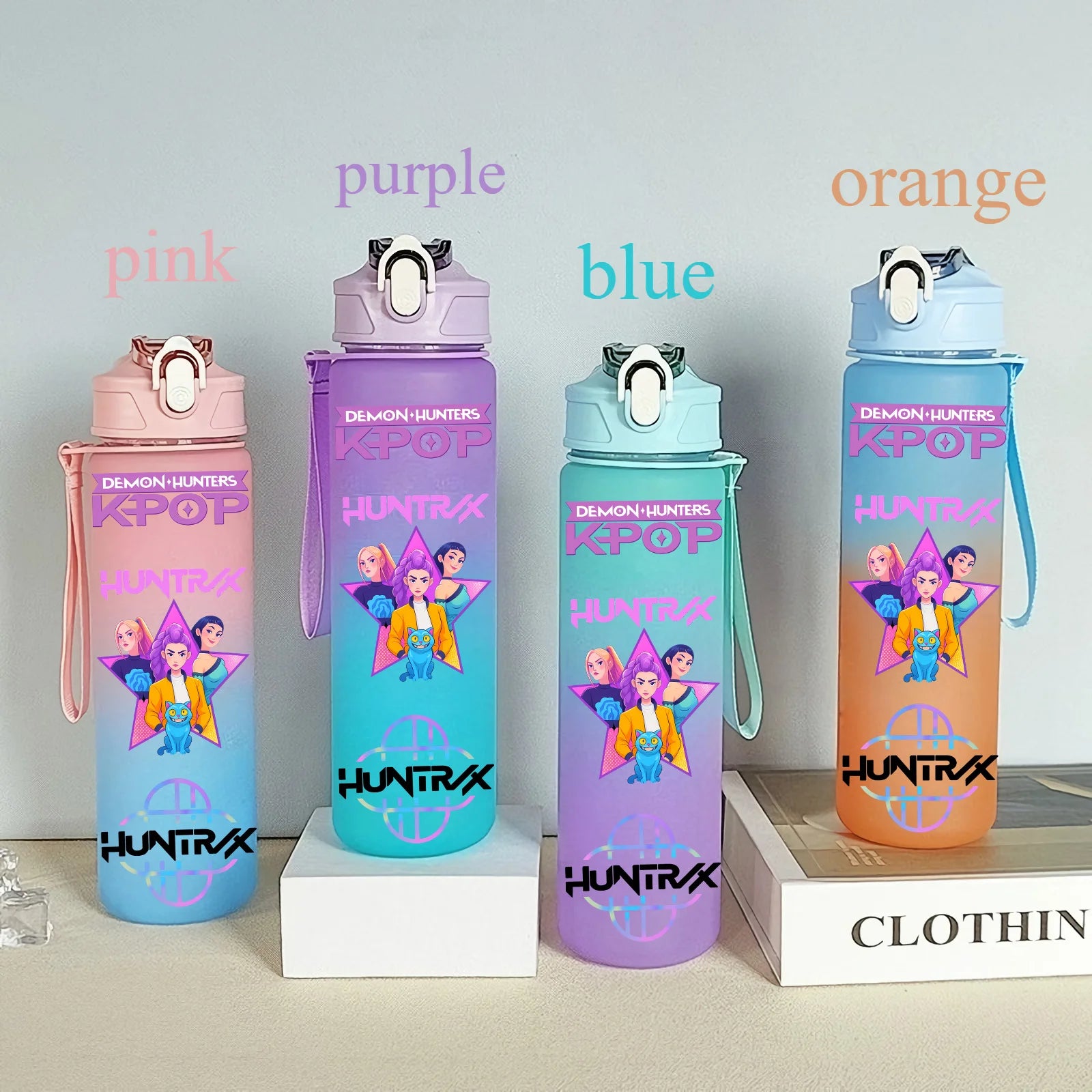 750ML  Kpop Plastic Water Cup