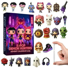 Unique Kpop Demon Hunters Christmas Advent Calendar
