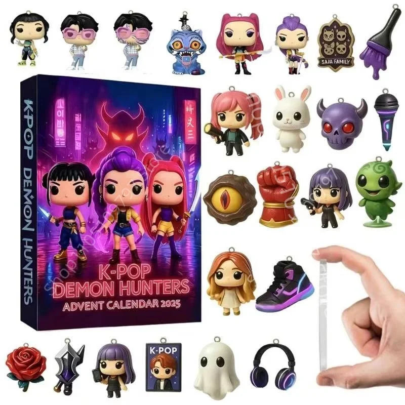 Unique Kpop Demon Hunters Christmas Advent Calendar