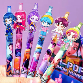 KPop Demon Hunters Huntrix Black Gel Pen